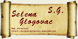 Selena Glogovac vizit kartica